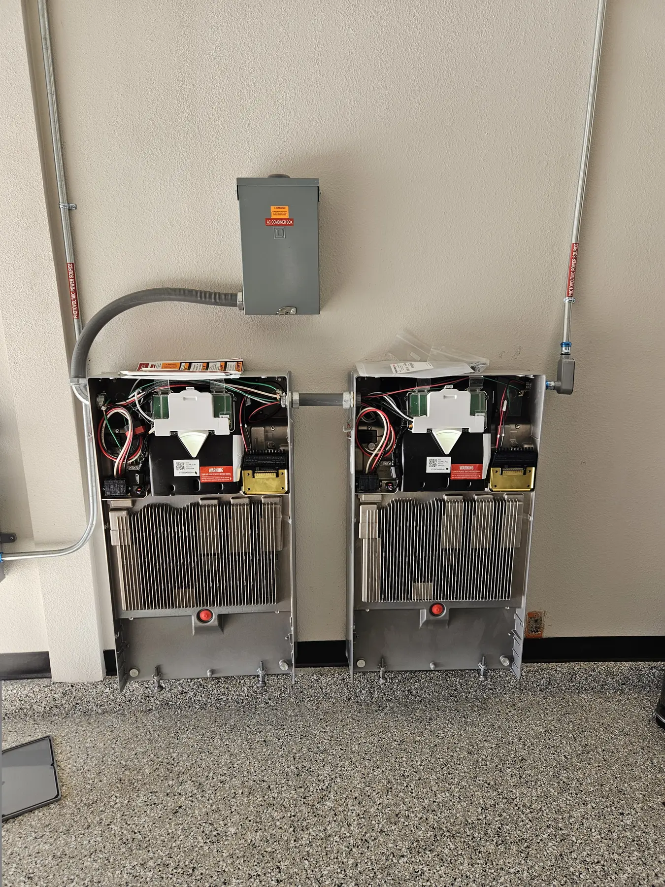 Four-battery Tesla Powerwall 3 installation for Dean and Deanna Smith in Larkspur, Colorado
