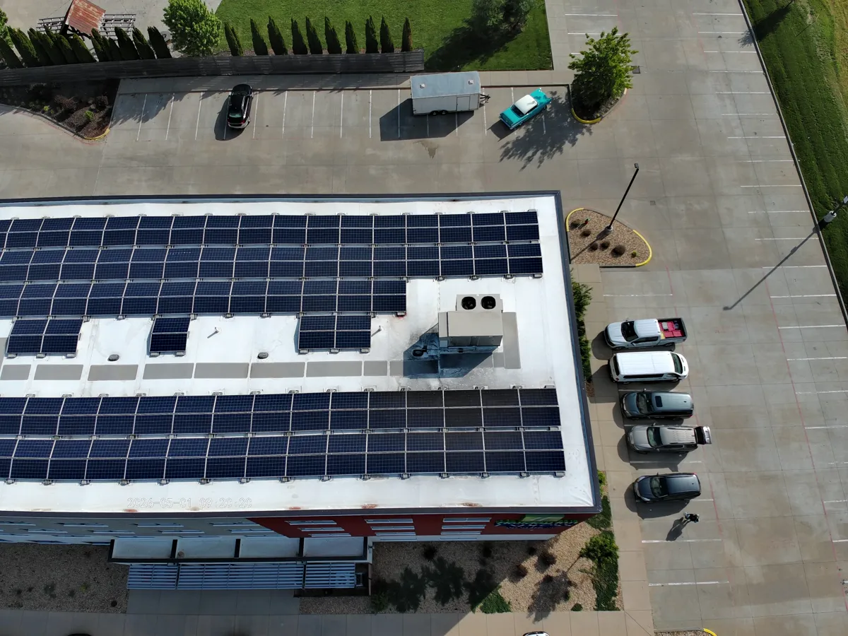 Commercial solar performance inspection